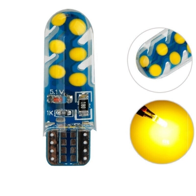 Picture of Yellow Blink / Flash COB Silicone 12V DC Interior LED Reading Light
