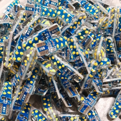 Picture of Yellow Blink / Flash COB Silicone 12V DC Interior LED Reading Light