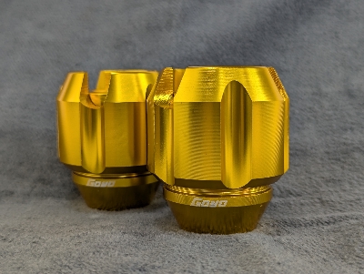 Picture of 2 Pcs Slider Anti Crash Protector for Motorcycle bumper gutli or bumper cap or sliding protector