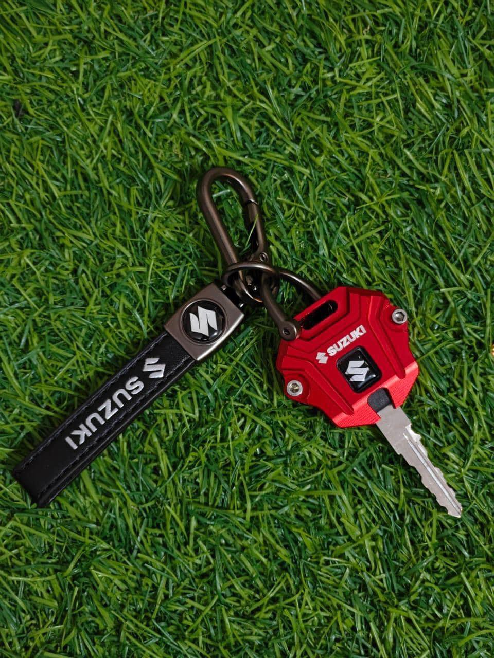 Picture of Suzuki Gixxer 155 Fi 2020 Model Only  CNC Key Case Cover  Motorcycle Accessories