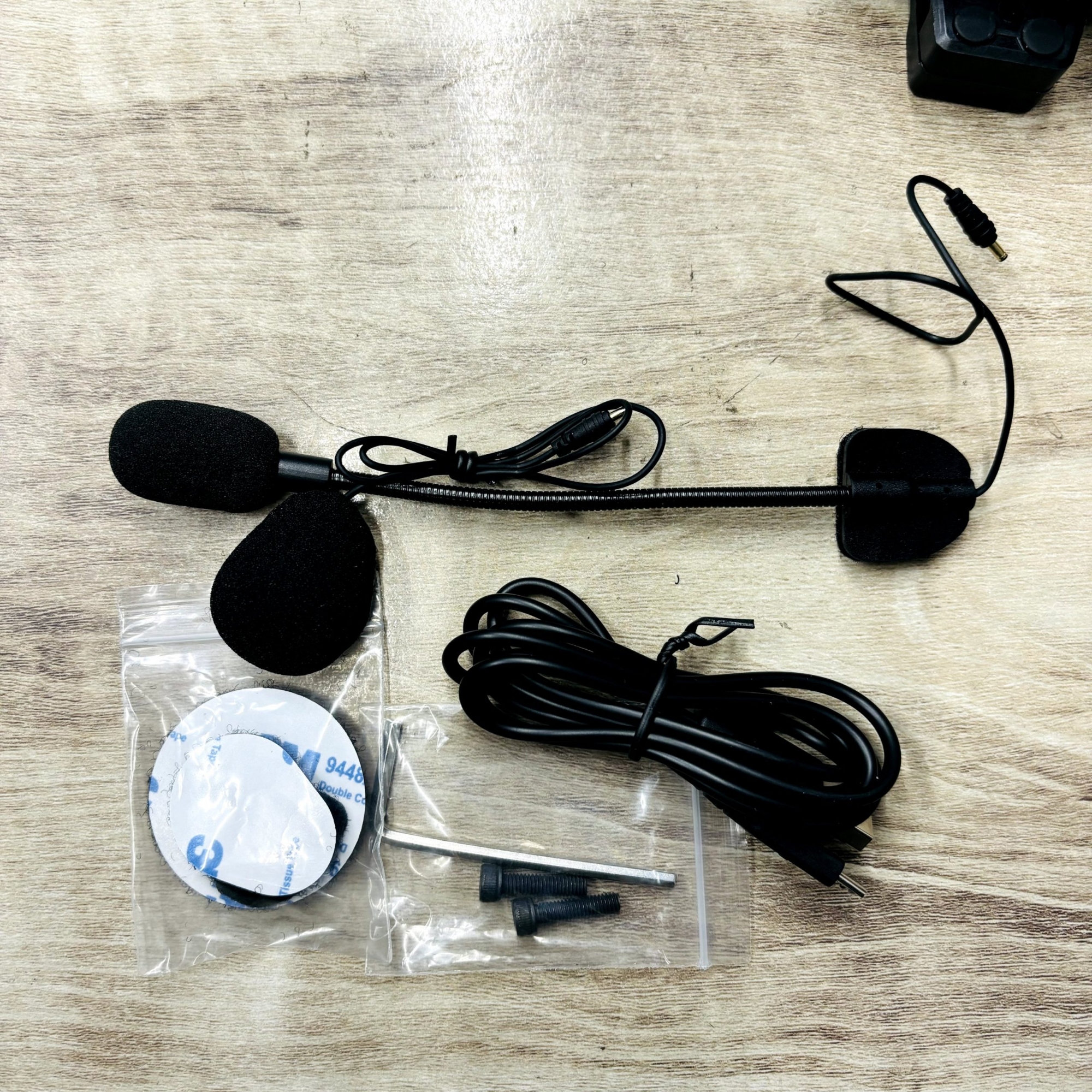 Picture of BSDDP NEW 2024 LATEST FM READY BLUETOOTH Original Universal Motorcycle Helmet Headset, Bluetooth Stereo Speakers Hands-Free Music Call Control Mic Earphone Durable WITH 5.0 BLUETOOTH VERSION