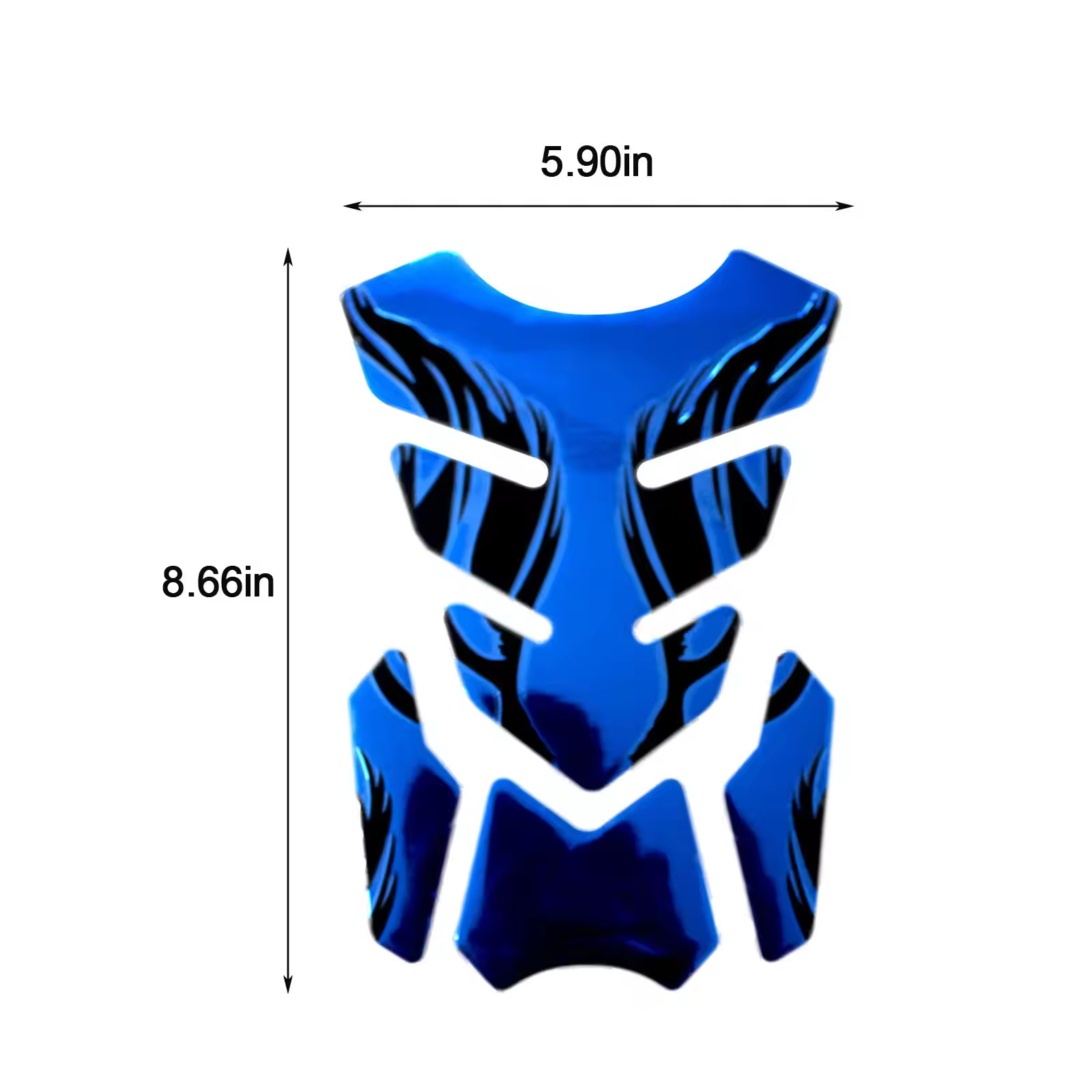 Picture of Universal 3D Motorcycle Tank Pad Decal Protector Cover Sticker