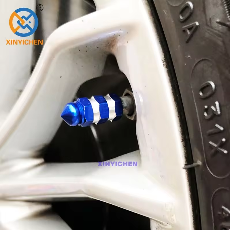 Picture of Air Caps Cover Car Tire Valve Stem Caps Universal for Cars, SUVs, Trucks, Bike and Motorcycles 2pcs