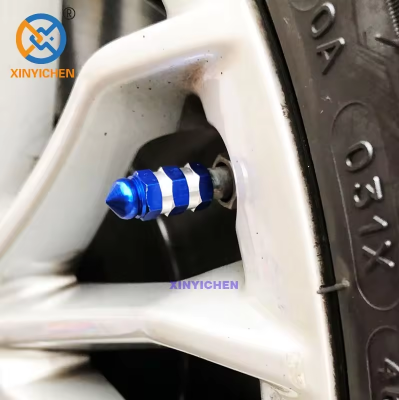 Picture of Air Caps Cover Car Tire Valve Stem Caps Universal for Cars, SUVs, Trucks, Bike and Motorcycles 2pcs