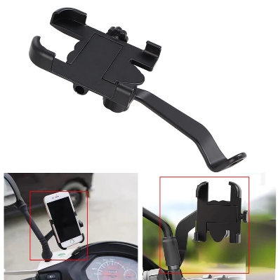Picture of Universal Rearview Mirror Motorcycle Mobile Phone Holder