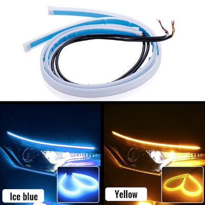 Picture of 2pcs Motorcycle Turn Signal Lamp LED Daytime Running Lights Tail Light