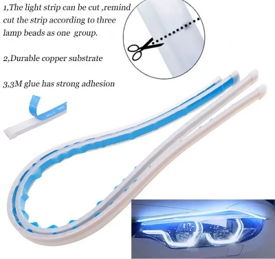 Picture of 2pcs Motorcycle Turn Signal Lamp LED Daytime Running Lights Tail Light