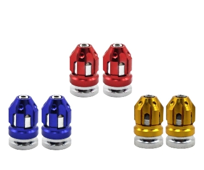 Picture of 1Pair Aluminum Alloy Valve Caps Tire Valve Caps Automobile Tire Caps Anti-Leak Valve Suitable For Motorcycles