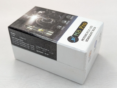 Picture of New Upgraded M8 Pro 4600lumen 6000K 40W H4 Led Headlight