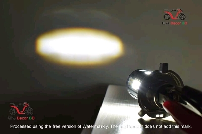 Picture of 1200 LM H4 Headlight Bulb Lens Hi/Lo Beam White Yellow 3030 Chips 360 Degree Headlamp For Motorcycle