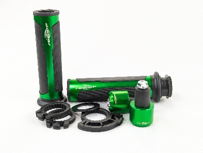 Picture of Premium Quality Barracuda Italian Design Handle Grip with Metal Handlebar Ends with Aluminum Insert for All Bikes and Motorcycle