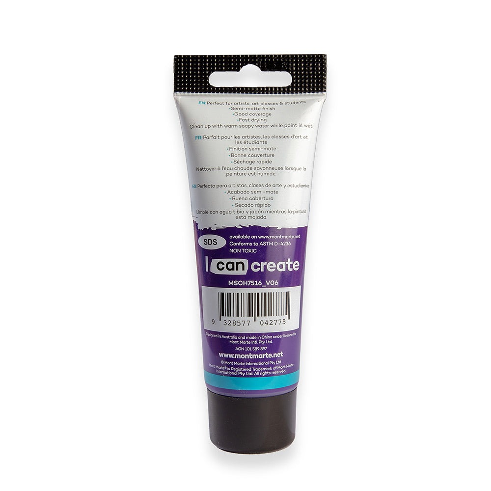 Buy Mont Marte Acrylic Color Paint 75ml-Purple at Best Prices in Bangladesh