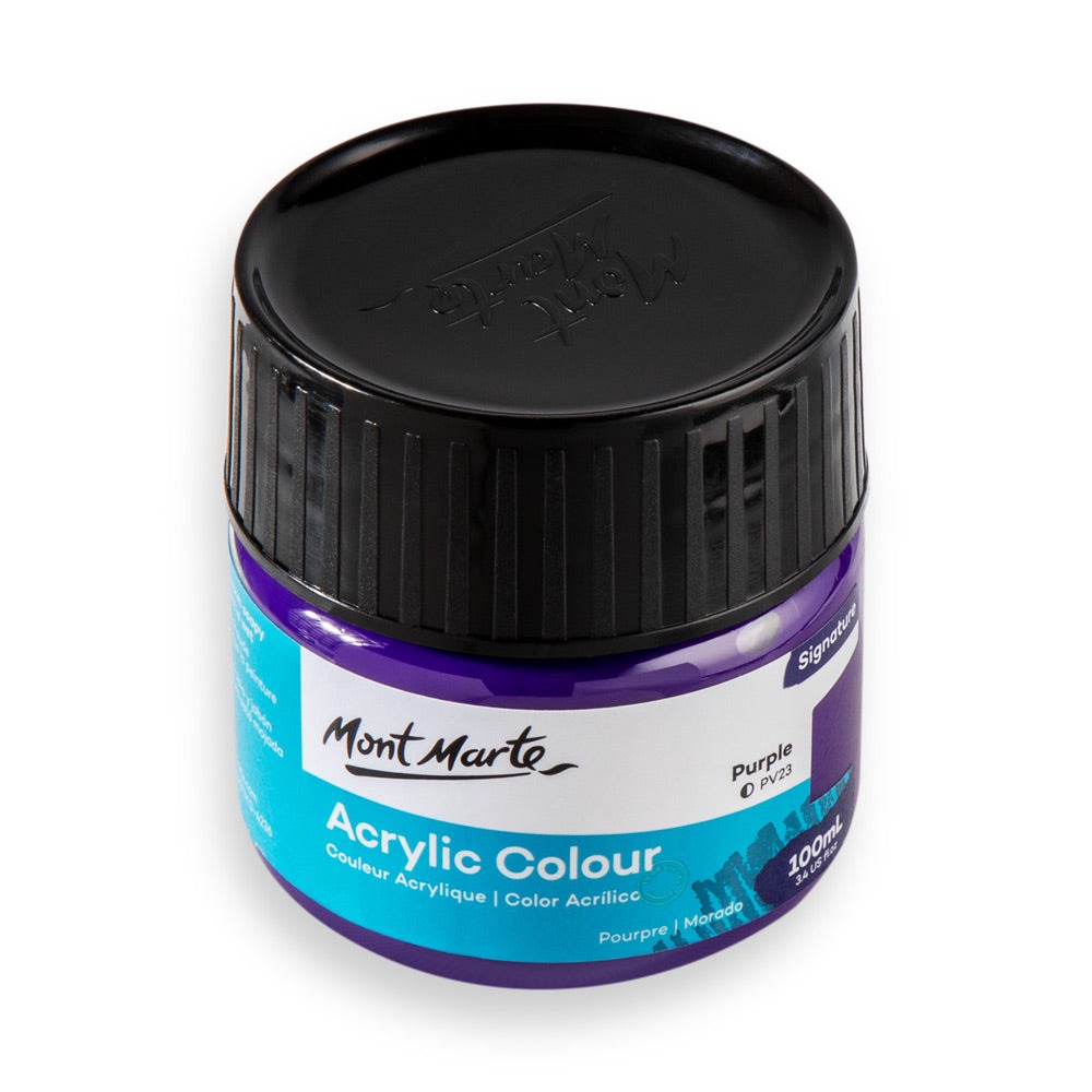 Buy Mont Marte ACRYLIC COLOR PAINT 100ML-PURPLE at Best Prices in Bangladesh