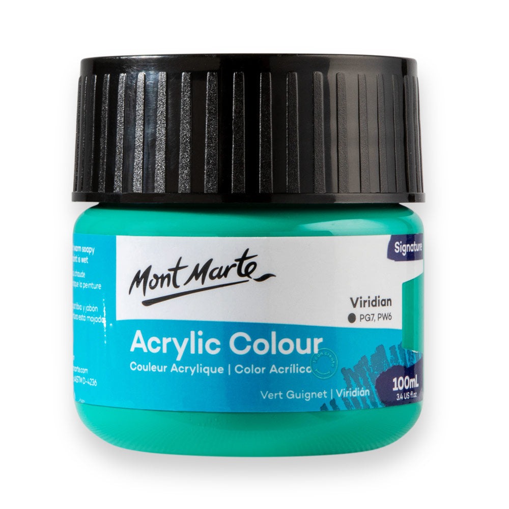 Buy Mont Marte ACRYLIC COLOR PAINT 100ML-VIRIDIAN at Best Prices in Bangladesh