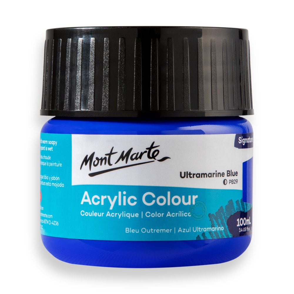 Buy Mont Marte ACRYLIC COLOR PAINT 100ML-ULTRAMARINE at Best Prices in Bangladesh