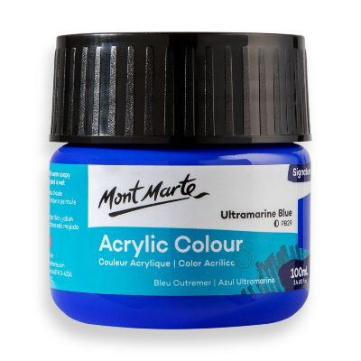 Buy Mont Marte ACRYLIC COLOR PAINT 100ML-ULTRAMARINE at Best Prices in Bangladesh