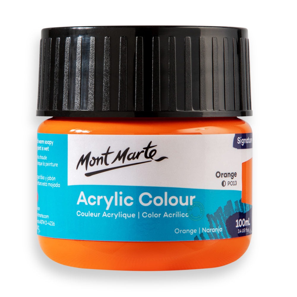 Buy Mont Marte ACRYLIC COLOR PAINT 100ML-ORANGE at Best Prices in Bangladesh
