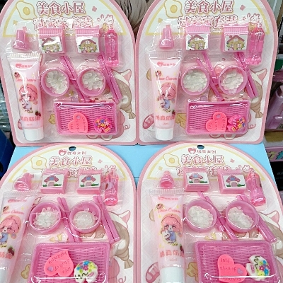 Picture of Artificial Cream Kids Cake Dessert Making Cake Model Handmade DIY Suit Casual Entertainment Small Toys Clay & Dough Girls Toy