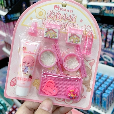 Picture of Artificial Cream Kids Cake Dessert Making Cake Model Handmade DIY Suit Casual Entertainment Small Toys Clay & Dough Girls Toy