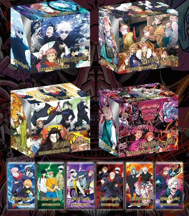 Picture of Jujutsu Kaisen Anime TCG Card Game English Version Rare Collectibles Kids Gift Toy Holo Lamination - JJK Cards