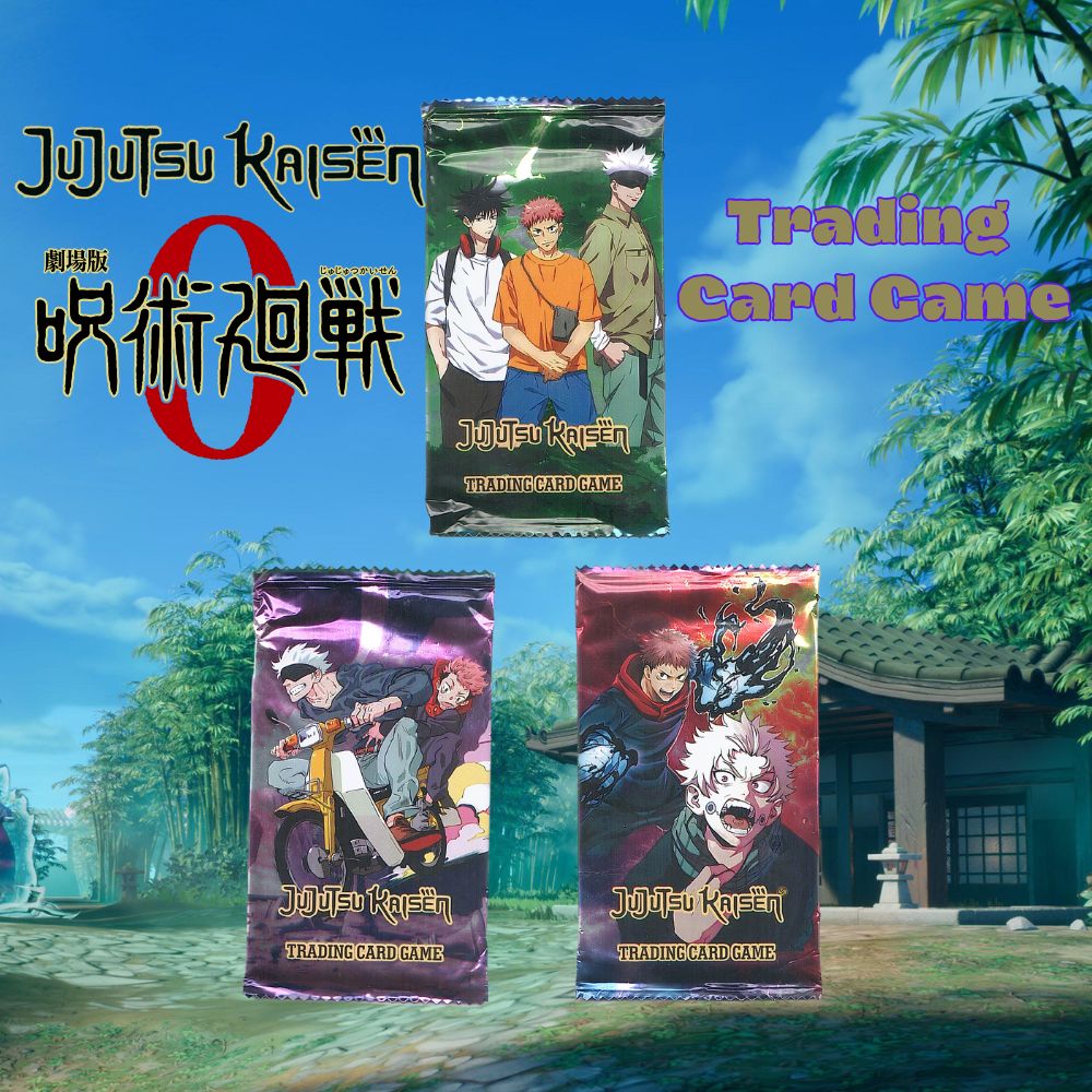 Picture of Jujutsu Kaisen Anime TCG Card Game English Version Rare Collectibles Kids Gift Toy Holo Lamination - JJK Cards
