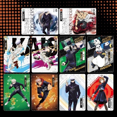 Picture of Jujutsu Kaisen Anime TCG Card Game English Version Rare Collectibles Kids Gift Toy Holo Lamination - JJK Cards