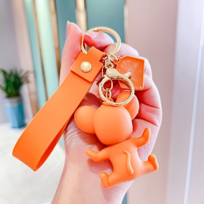 Picture of TOM & JERRY Cute Keychain, trendy cartoon keychain accessory, bag pendant keyring for students