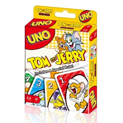 Picture of Anime UNO Games TOM AND JERRY Card Game Cartoon Family Funny Entertainment Board Game Poker Cards