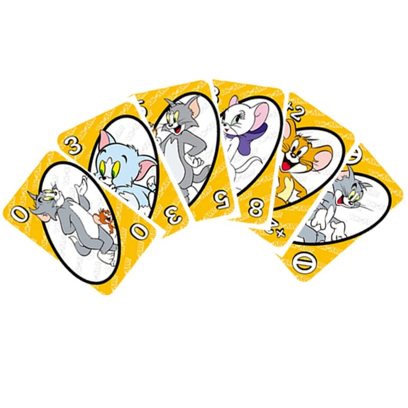 Picture of Anime UNO Games TOM AND JERRY Card Game Cartoon Family Funny Entertainment Board Game Poker Cards