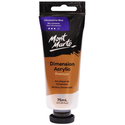 Buy Mont Marte Dimension Acrylic 75mls - Ultramarine Blue at Best Prices in Bangladesh