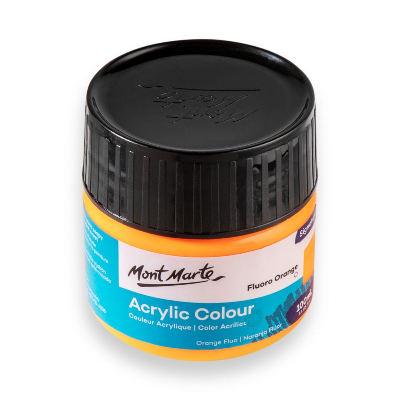 Buy Mont Marte Acrylic Color Paint 100ML-Fluro Orange at Best Prices in Bangladesh