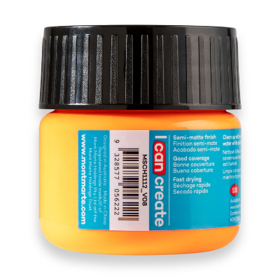 Buy Mont Marte Acrylic Color Paint 100ML-Fluro Orange at Best Prices in Bangladesh