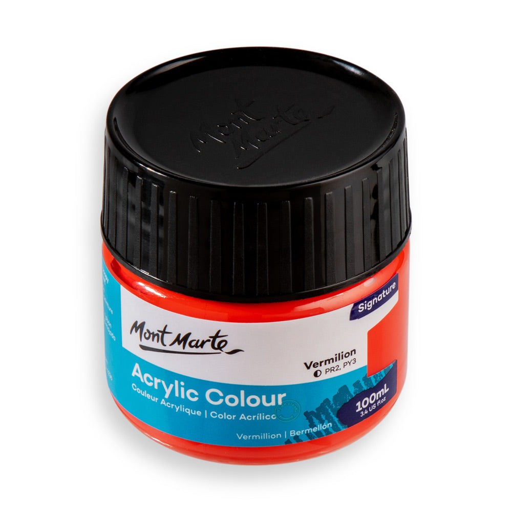 Buy Mont Marte Acrylic Colour Paint 100ml-Vermilion at Best Prices in Bangladesh