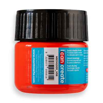 Buy Mont Marte Acrylic Colour Paint 100ml-Vermilion at Best Prices in Bangladesh