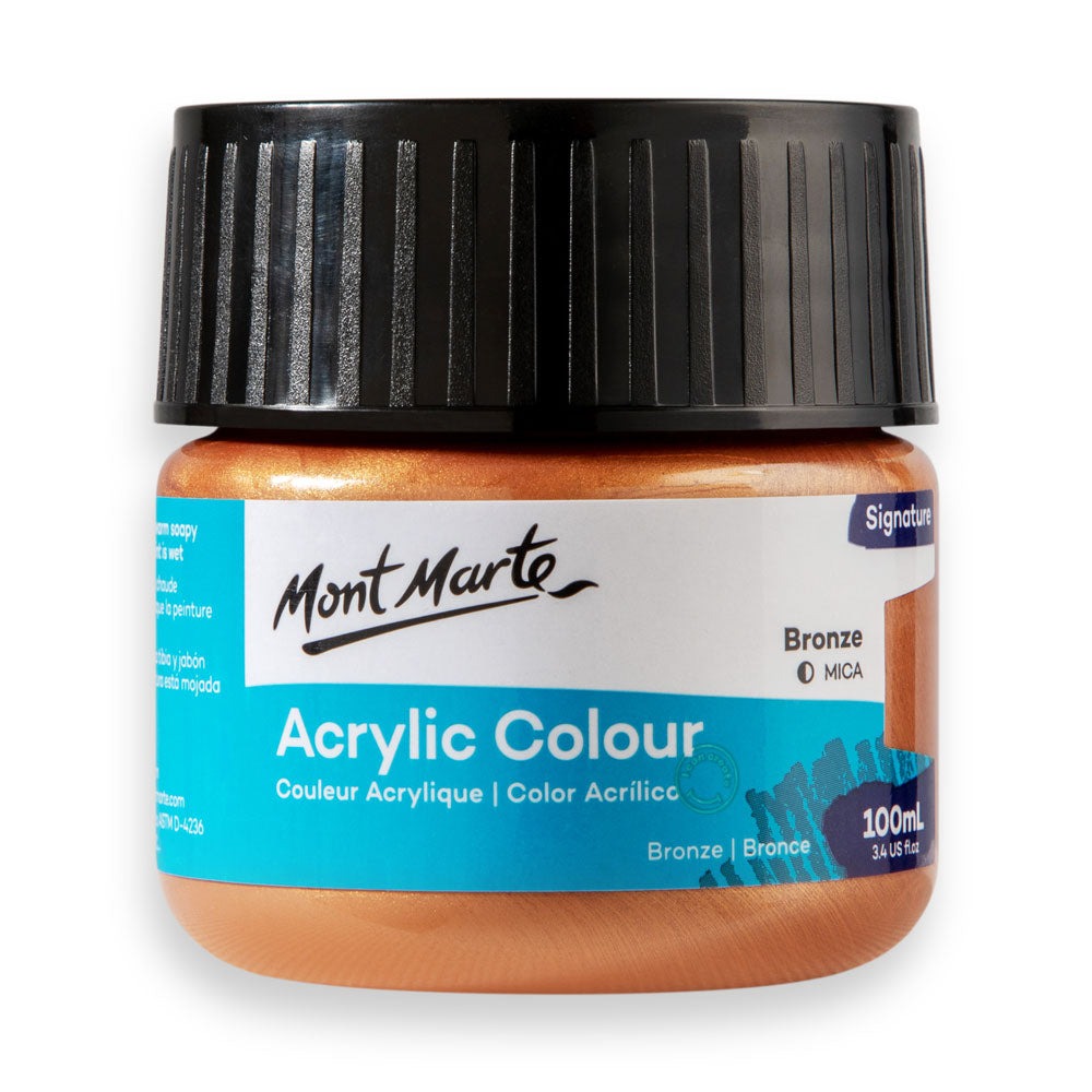 Buy Mont Marte ACRYLIC COLOR PAINT 100ML-BRONZE at Best Prices in Bangladesh