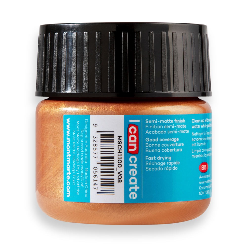 Buy Mont Marte ACRYLIC COLOR PAINT 100ML-BRONZE at Best Prices in Bangladesh