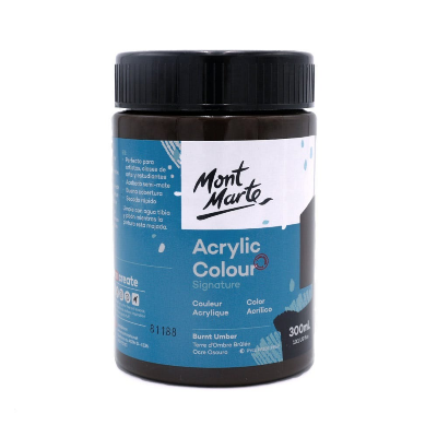Buy Mont Marte Acrylic Colour Paint 300ml -Raw Umber at Best Prices in Bangladesh