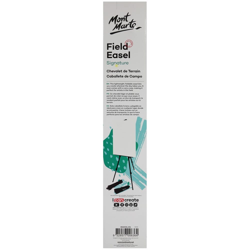 Buy Mont Marte Field Easel Aluminium at Best Prices in Bangladesh