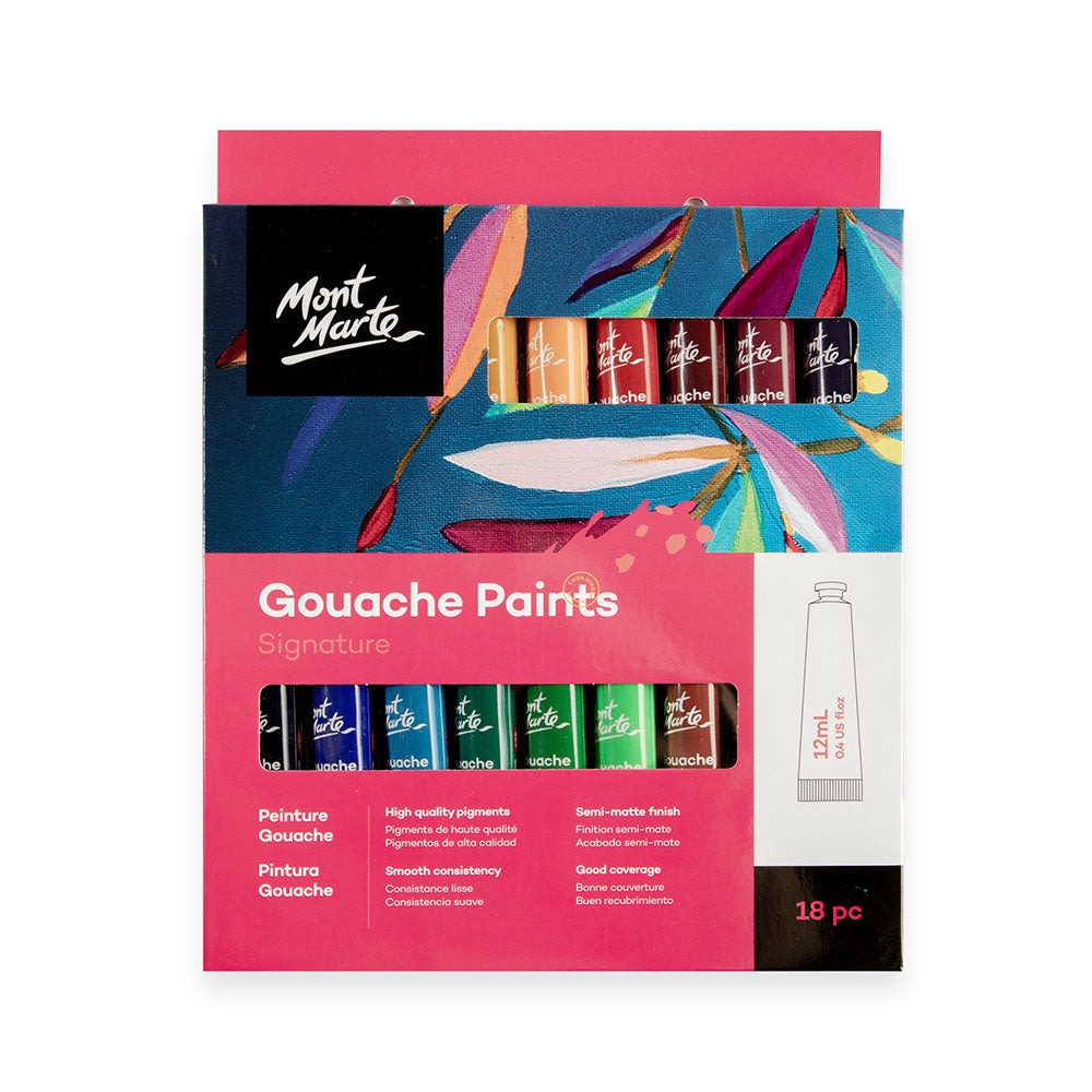 Buy Mont Marte Gouache 18pc*12ml at Best Prices in Bangladesh