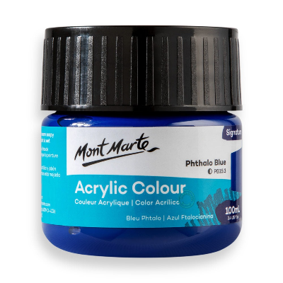 Buy Mont Marte ACRYLIC COLOR PAINT 100ML-PTHALO BLUE at Best Prices in Bangladesh