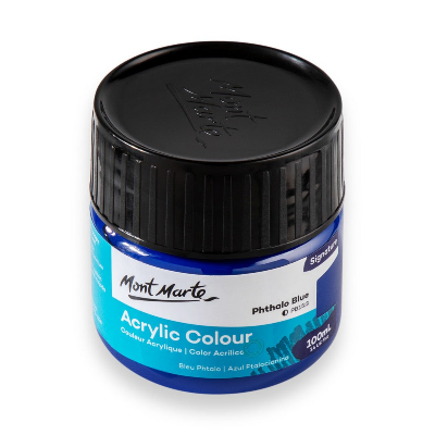 Buy Mont Marte ACRYLIC COLOR PAINT 100ML-PTHALO BLUE at Best Prices in Bangladesh