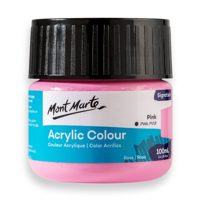 Buy Mont Marte ACRYLIC COLOR PAINT 100ML-PINK at Best Prices in Bangladesh