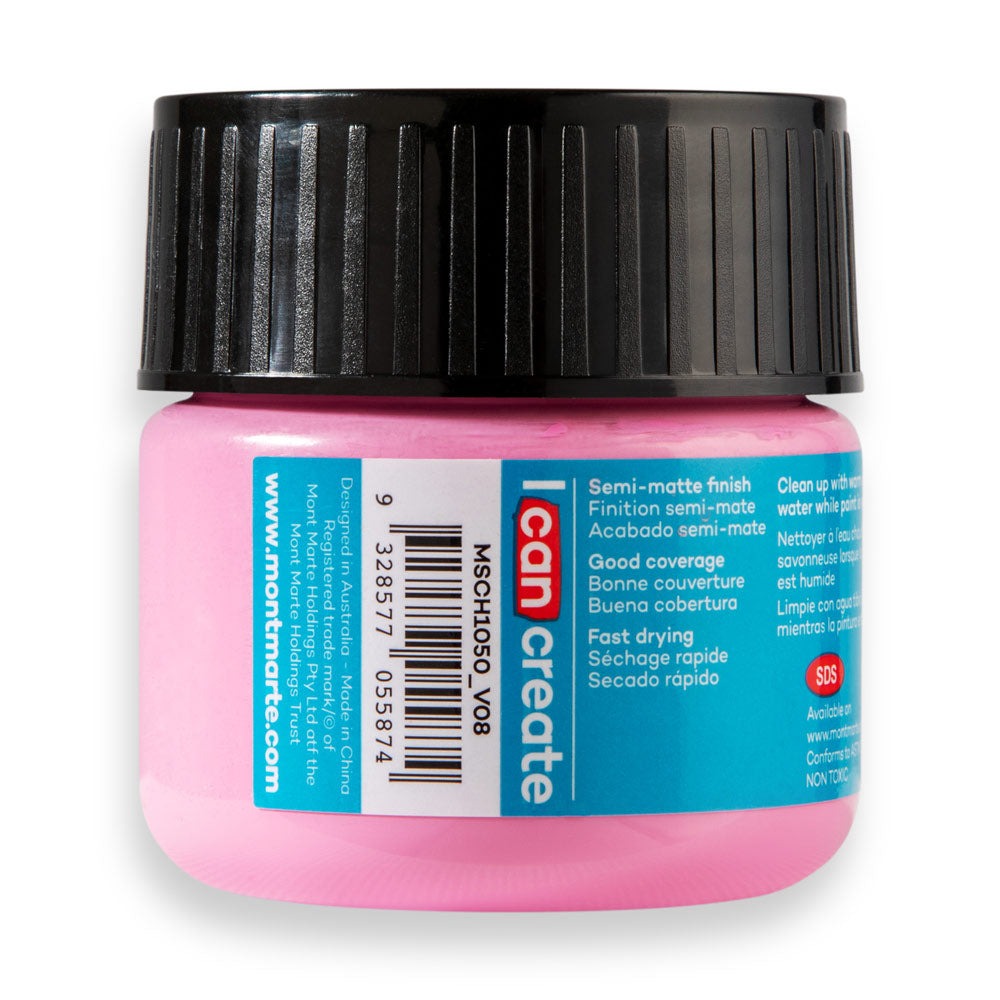 Buy Mont Marte ACRYLIC COLOR PAINT 100ML-PINK at Best Prices in Bangladesh