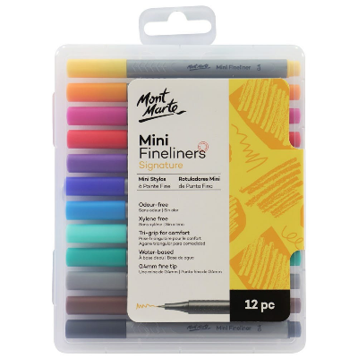 Buy Mont Marte Mini Fineliners 12pc at Best Prices in Bangladesh