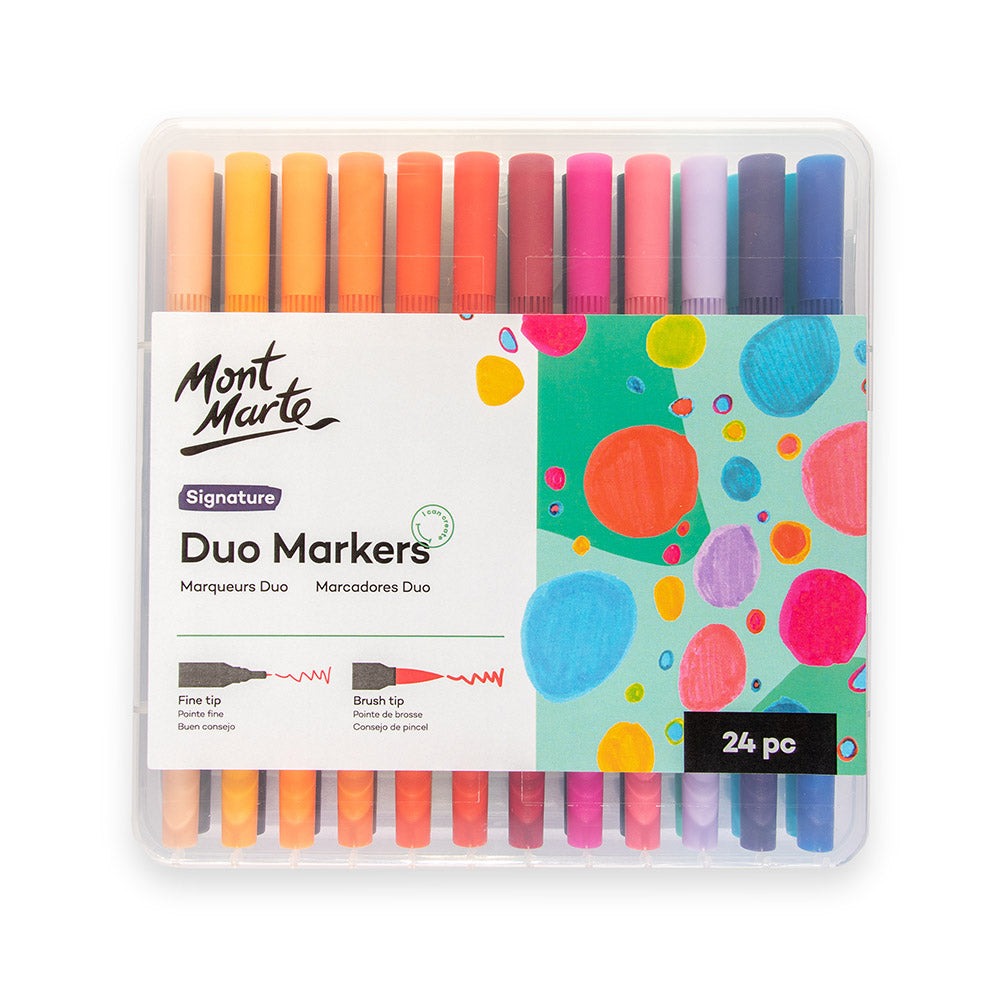 Buy Mont Marte Duo Markers 24pc in Case at Best Prices in Bangladesh