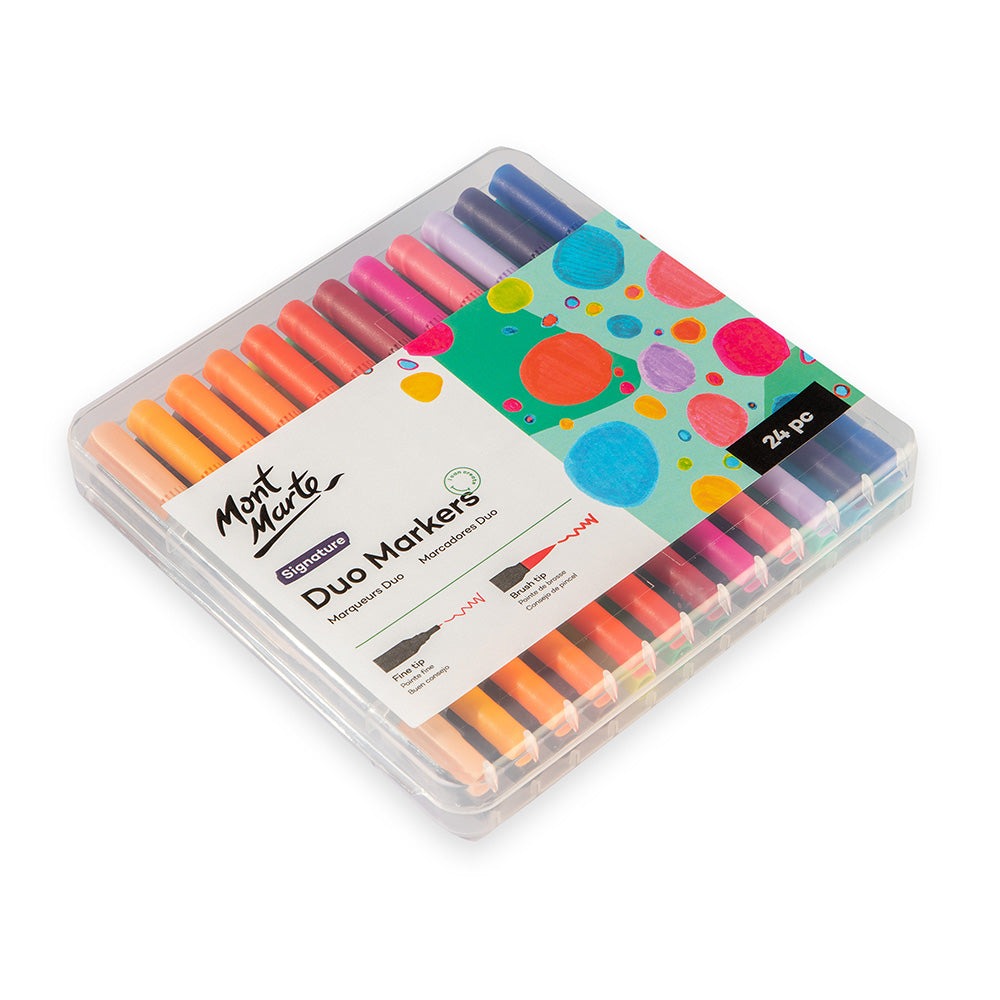 Buy Mont Marte Duo Markers 24pc in Case at Best Prices in Bangladesh