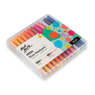 Buy Mont Marte Duo Markers 24pc in Case at Best Prices in Bangladesh