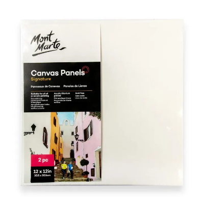 Buy Mont Marte Canvas Panels Pack 2 30.5*30.5cm at Best Prices in Bangladesh