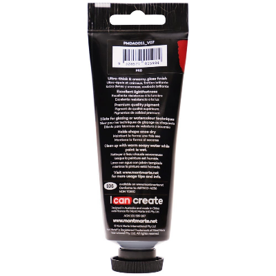 Buy Mont Marte Dimension Acrylic 75mls - Permanent Red at Best Prices in Bangladesh