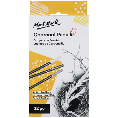 Buy Mont Marte Charcoal Pencils 12pc at Best Prices in Bangladesh